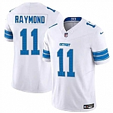 Men & Women & Youth Detroit Lions #11 Kalif Raymond White 2024 F.U.S.E. Vapor Limited Stitched Jersey,baseball caps,new era cap wholesale,wholesale hats